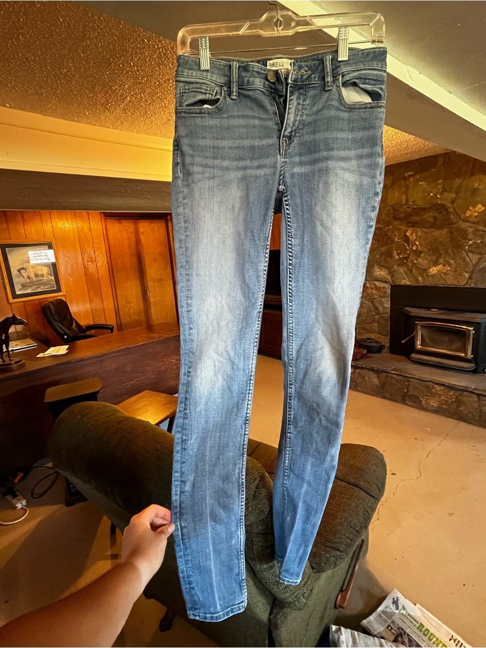 Light Blue Women's Skinny Jeans